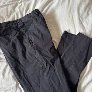 Men's Classic Black Dress Pants - Tailored Fit